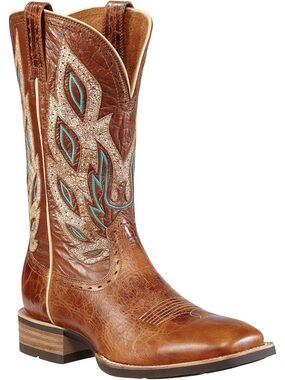 ARIAT MEN'S NIGHTHAWK WESTERN PERFORMANCE BOOTS - SQUARE TOE